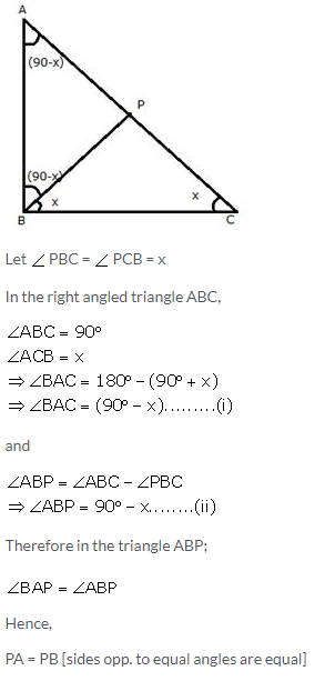 Selina Concise Mathematics Class 9 ICSE Solutions Isosceles Triangles 16