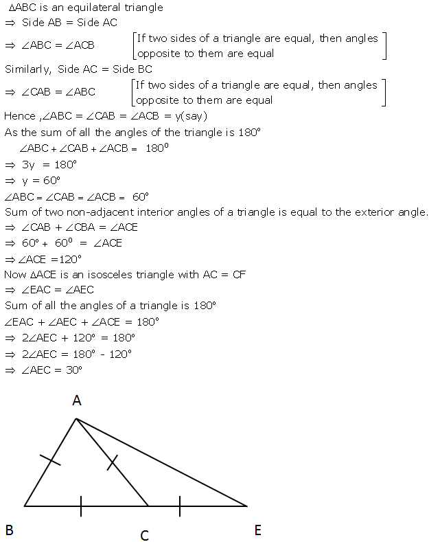 Selina Concise Mathematics Class 9 ICSE Solutions Isosceles Triangles 17