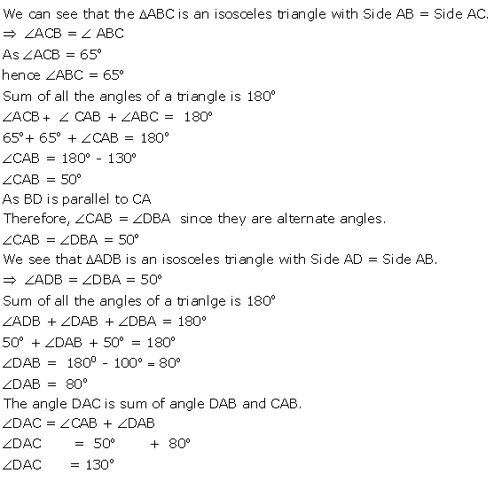 Selina Concise Mathematics Class 9 ICSE Solutions Isosceles Triangles 19