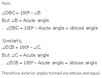 Selina Concise Mathematics Class 9 ICSE Solutions Isosceles Triangles 21