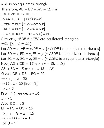 Selina Concise Mathematics Class 9 ICSE Solutions Isosceles Triangles 48