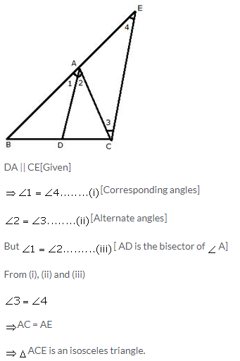 Selina Concise Mathematics Class 9 ICSE Solutions Isosceles Triangles 50