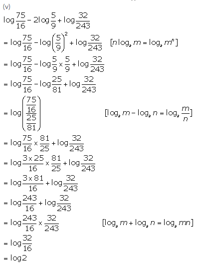 Selina Concise Mathematics Class 9 ICSE Solutions Logarithms 18