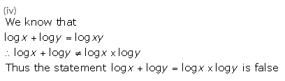 Selina Concise Mathematics Class 9 ICSE Solutions Logarithms 31