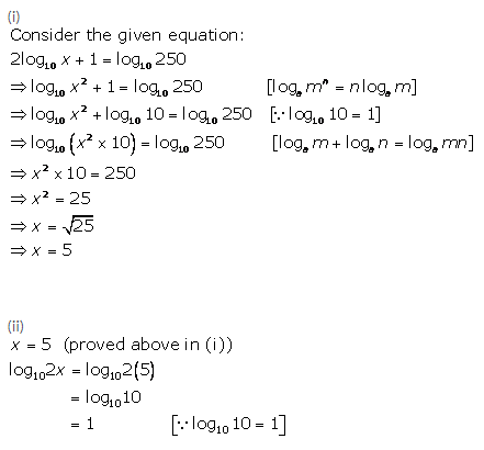 Selina Concise Mathematics Class 9 ICSE Solutions Logarithms 35