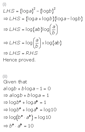 Selina Concise Mathematics Class 9 ICSE Solutions Logarithms 48