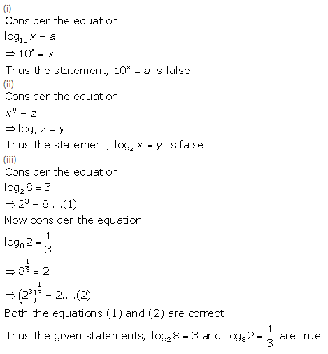 Selina Concise Mathematics Class 9 ICSE Solutions Logarithms 7