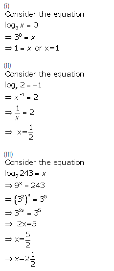 Selina Concise Mathematics Class 9 ICSE Solutions Logarithms 8