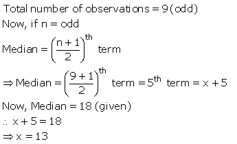 Selina Concise Mathematics Class 9 ICSE Solutions Mean and Median image - 23