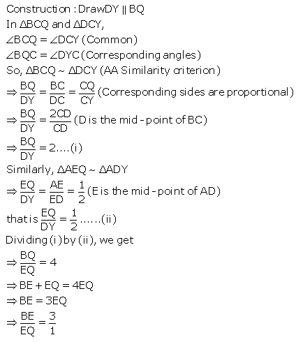 Selina Concise Mathematics Class 9 ICSE Solutions Mid-point and Its Converse [ Including Intercept Theorem] 16