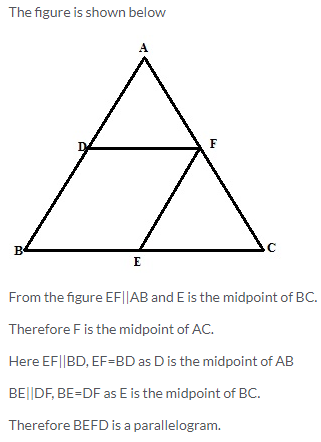 Selina Concise Mathematics Class 9 ICSE Solutions Mid-point and Its Converse [ Including Intercept Theorem] 23