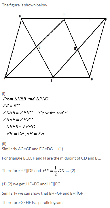 Selina Concise Mathematics Class 9 ICSE Solutions Mid-point and Its Converse [ Including Intercept Theorem] 24