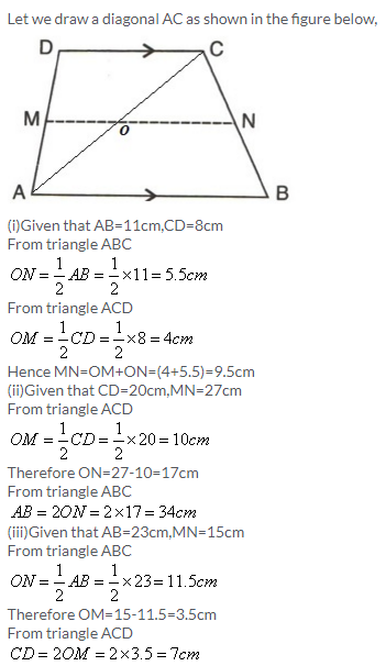 Selina Concise Mathematics Class 9 ICSE Solutions Mid-point and Its Converse [ Including Intercept Theorem] 5