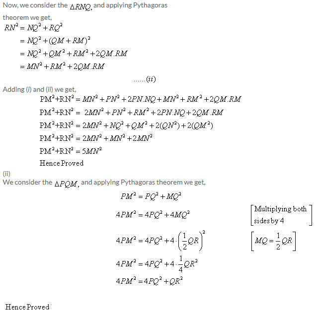 Selina Concise Mathematics Class 9 ICSE Solutions Pythagoras Theorem [Proof and Simple Applications with Converse image - 19