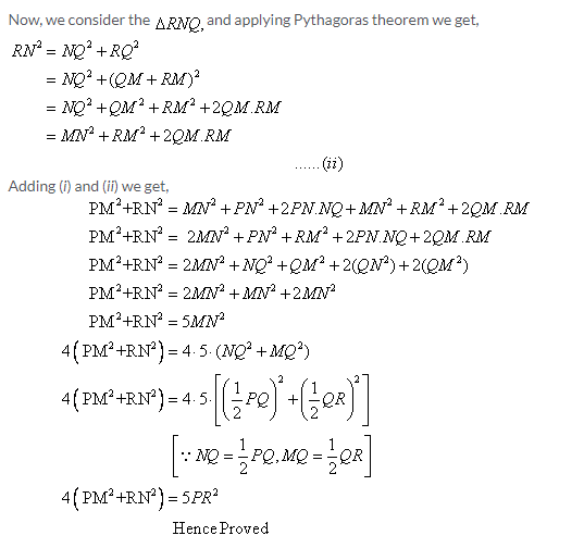 Selina Concise Mathematics Class 9 ICSE Solutions Pythagoras Theorem [Proof and Simple Applications with Converse image - 21