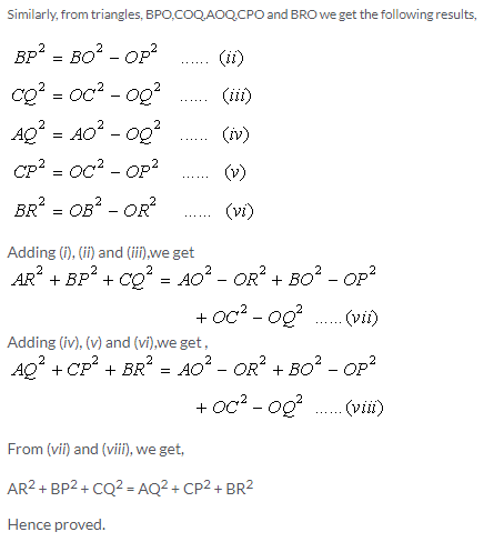 Selina Concise Mathematics Class 9 ICSE Solutions Pythagoras Theorem [Proof and Simple Applications with Converse image - 27