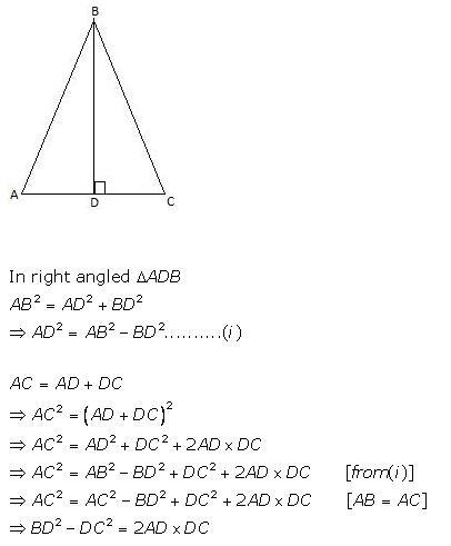 Selina Concise Mathematics Class 9 ICSE Solutions Pythagoras Theorem [Proof and Simple Applications with Converse image - 32