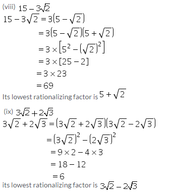 Selina Concise Mathematics Class 9 ICSE Solutions Rational and Irrational Numbers 52