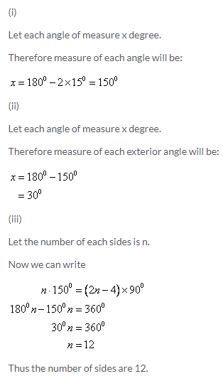 Selina Concise Mathematics Class 9 ICSE Solutions Rectilinear Figures [Quadrilaterals Parallelogram, Rectangle, Rhombus, Square and Trapezium] image - 8