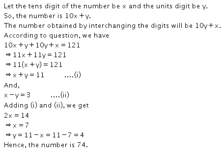 Selina Concise Mathematics Class 9 ICSE Solutions Simultaneous (Linear) Equations (Including Problems) 65