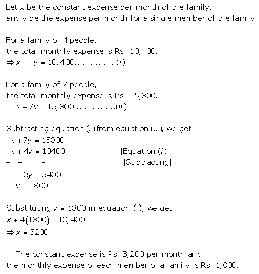 Selina Concise Mathematics Class 9 ICSE Solutions Simultaneous (Linear) Equations (Including Problems) 85