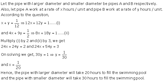 Selina Concise Mathematics Class 9 ICSE Solutions Simultaneous (Linear) Equations (Including Problems) 89