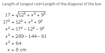 Selina Concise Mathematics Class 9 ICSE Solutions Solids [Surface Area and Volume of 3-D Solids] image - 31