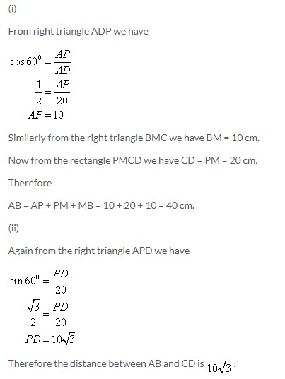 Selina Concise Mathematics Class 9 ICSE Solutions Solution of Right Triangles image - 11