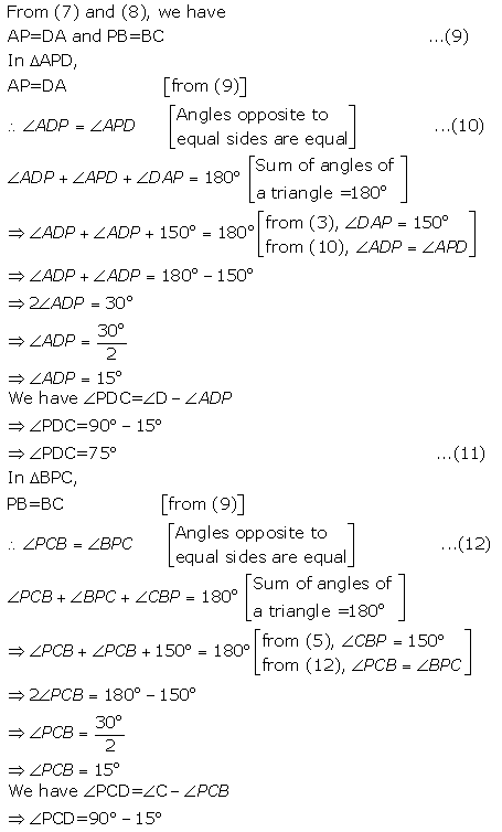 Selina Concise Mathematics Class 9 ICSE Solutions Triangles [Congruency in Triangles] 28