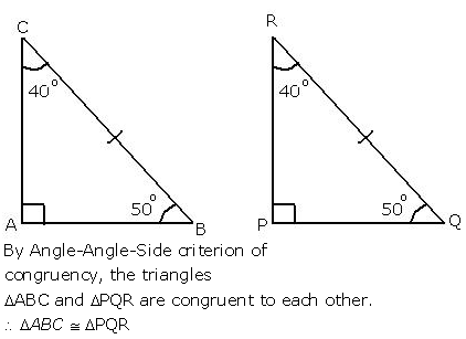 Selina Concise Mathematics Class 9 ICSE Solutions Triangles [Congruency in Triangles] 4