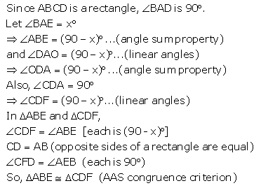 Selina Concise Mathematics Class 9 ICSE Solutions Triangles [Congruency in Triangles] 50