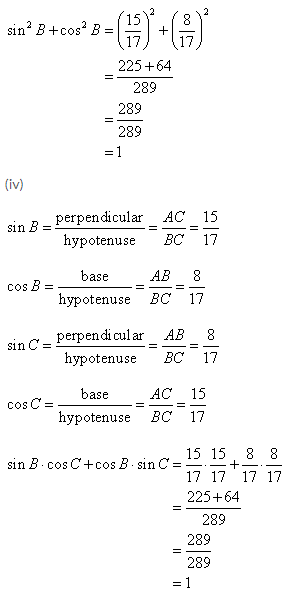 Selina Concise Mathematics Class 9 ICSE Solutions Trigonometrical Ratios image - 4