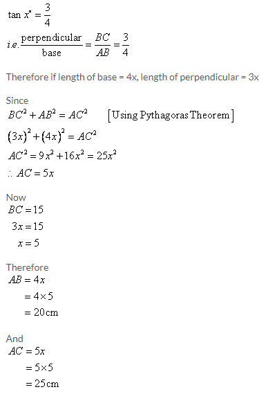 Selina Concise Mathematics Class 9 ICSE Solutions Trigonometrical Ratios image - 47