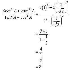 Selina Concise Mathematics Class 9 ICSE Solutions Trigonometrical Ratios image - 80