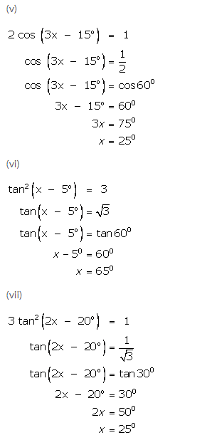 Selina Concise Mathematics Class 9 ICSE Solutions Trigonometrical Ratios of Standard Angles image - 37