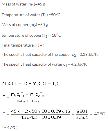 Selina Concise Physics Class 10 ICSE Solutions Calorimetry img 10