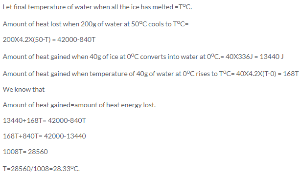 Selina Concise Physics Class 10 ICSE Solutions Calorimetry img 18