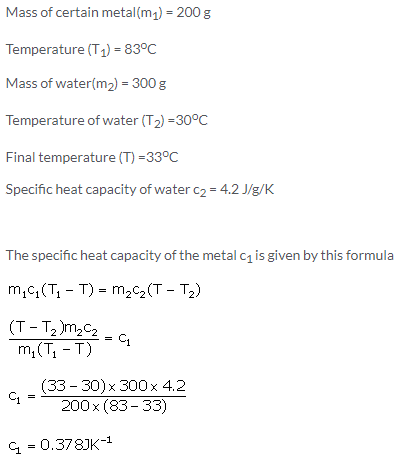 Selina Concise Physics Class 10 ICSE Solutions Calorimetry img 9