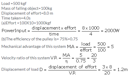 Selina Concise Physics Class 10 ICSE Solutions Machines img 38