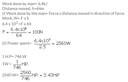 Selina Concise Physics Class 10 ICSE Solutions Work, Energy and Power 3