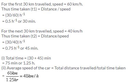 Selina Concise Physics Class 9 ICSE Solutions Motion in One Dimension - 5