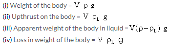 Selina Concise Physics Class 9 ICSE Solutions Upthrust in Fluids, Archimedes' Principle and Floatation image - 48