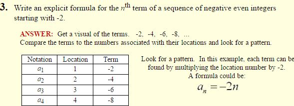 Sequences 5