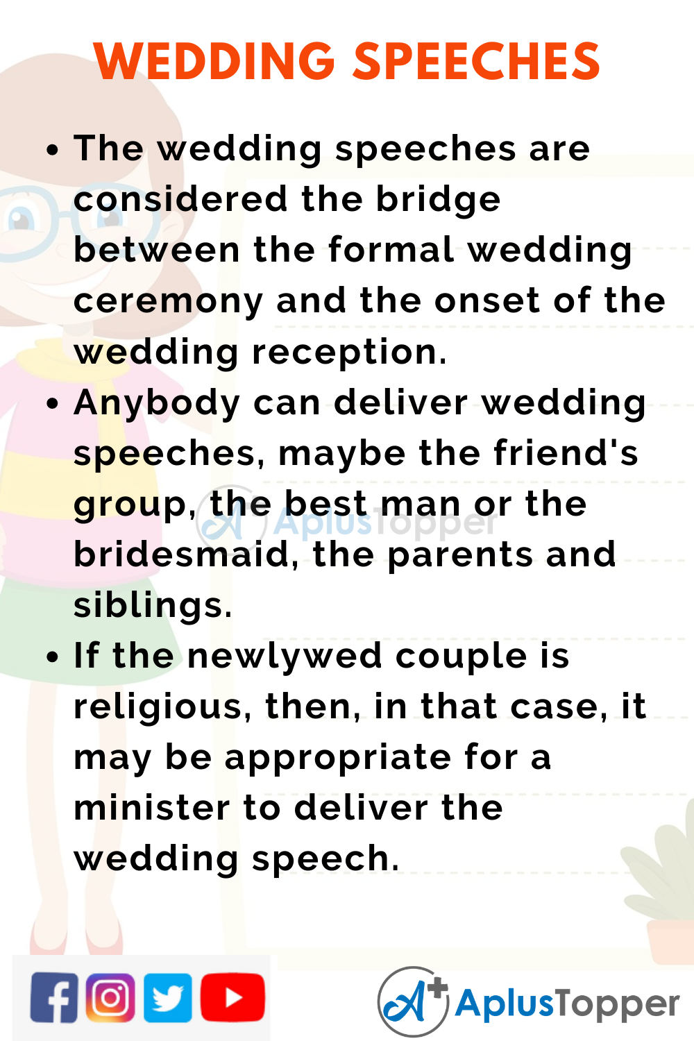 Short Speech Wedding Speeches Of 150 Words In English