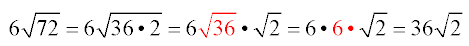 Simplifying Radicals 10