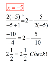 Solving Fractional Equations 3