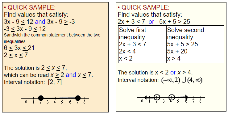 Solving Linear Inequalities 18