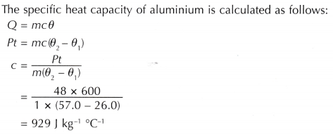 Specific Heat Capacity 10