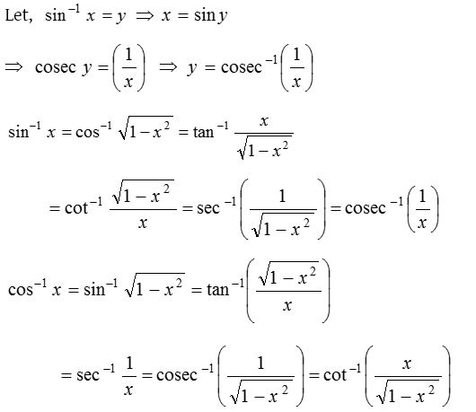 What are the Inverse Trigonometric Functions 6