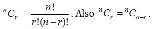 What is Combination and What is the Formula for nCr 3